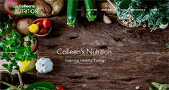 Desktop Screenshot of colleensnutrition.com